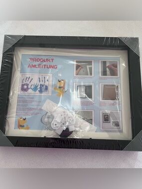 Black hinged frame shadow box set of 2